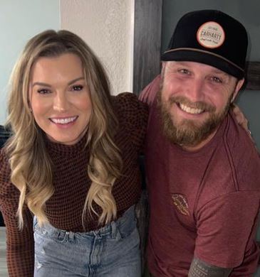 Lindsay Hubbard with her brother